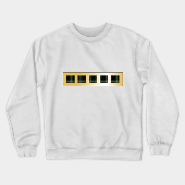 Silver Ranger Power Rangers In Space Crewneck Sweatshirt by mavgagliano